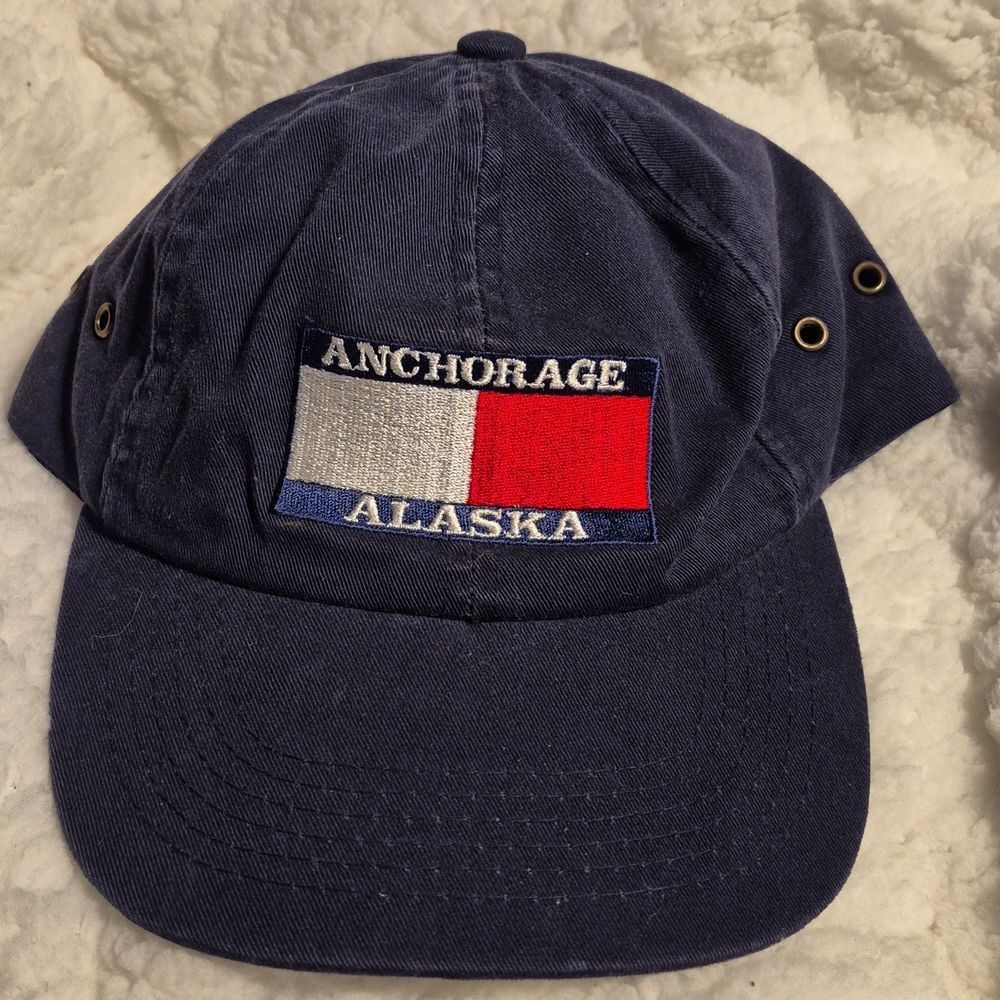 Anchorage, Alaska Navy Sliderback Hat